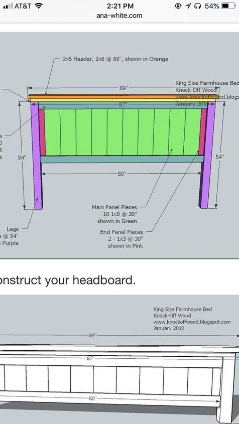 How To Build A Farmhouse Bedroom Set The Diy Bed Frame Hometalk How To Build A Farmhouse Bedroom Set, Farmhouse Bedroom Set