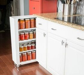 12 small kitchen ideas to clear clutter and maximize storage, Small Kitchen Storage Cabinet Handan Greg The Navage Patch