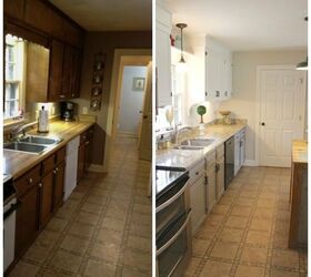12 small kitchen ideas to clear clutter and maximize storage, Small Kitchen Remodel Before and After Noting Grace