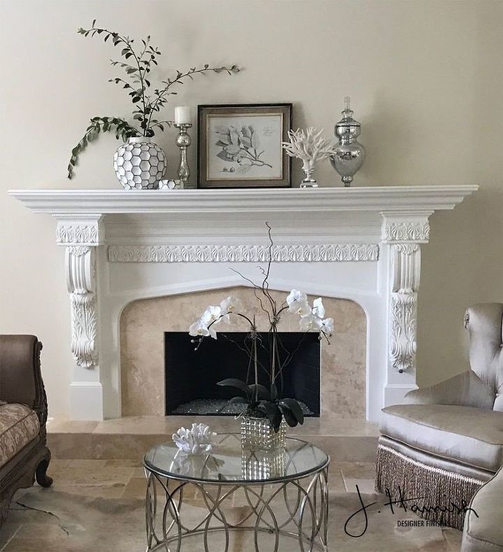 12 increíbles ideas de remodelación de chimeneas en Hometalk | Hometalk
