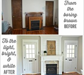 cozy up your living space with a beautiful fireplace remodel, Fireplace Ideas Simplicity In The South