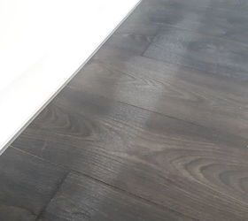 How to clean mysterious white marks from laminate flooring?