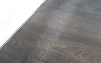 How to clean mysterious white marks from laminate flooring?