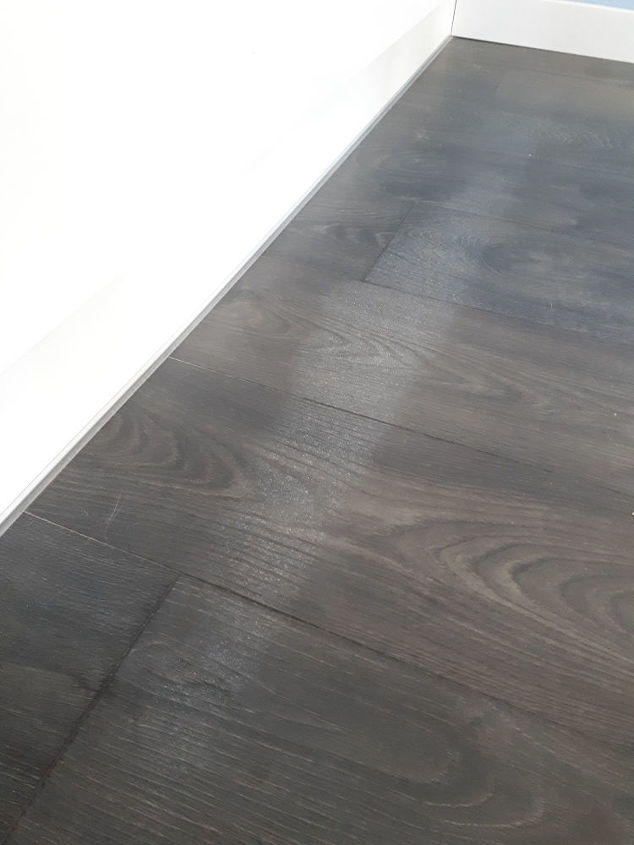 how to clean mysterious white marks from laminate flooring