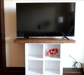 s 13 ways fake high end farmhouse looks in your living room, Upgrade Your TV Stand Without Buying New