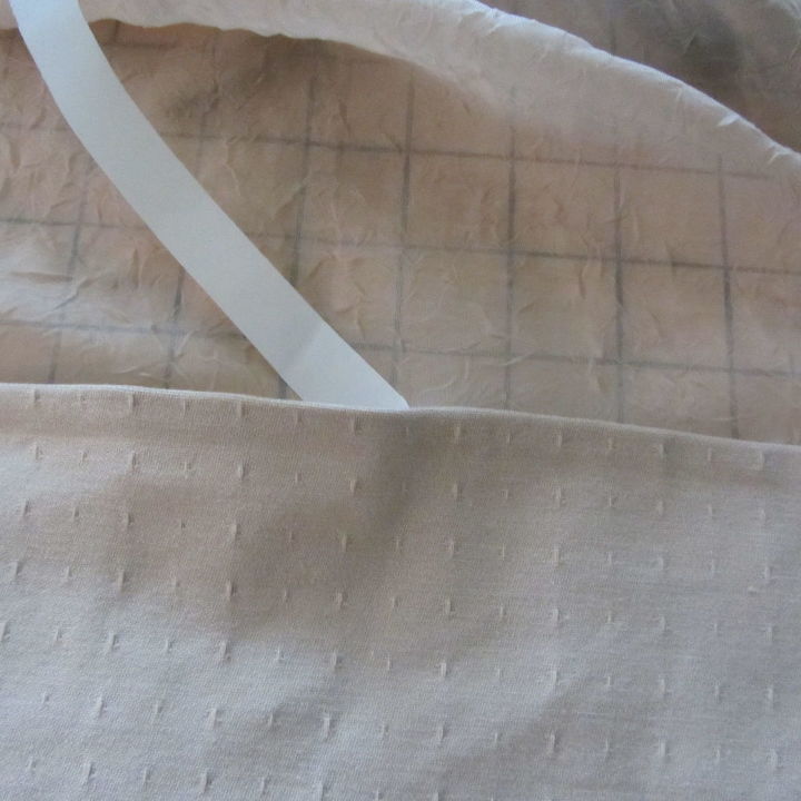 oh no uneven curtains and i don t like to sew