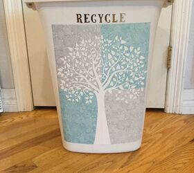 Upcycle su cubo de basura / reciclaje de la lata