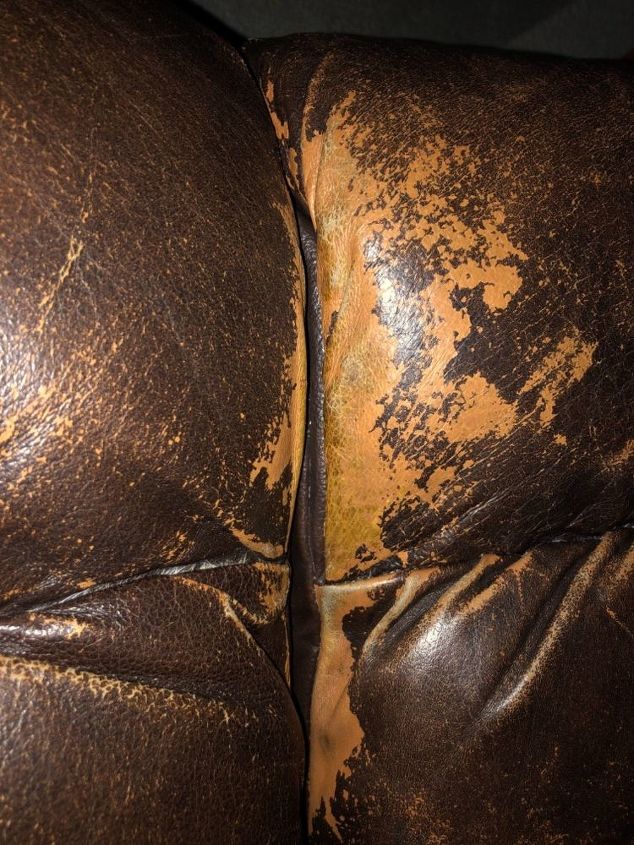 q is there anything i can put on my leather couches for weathering