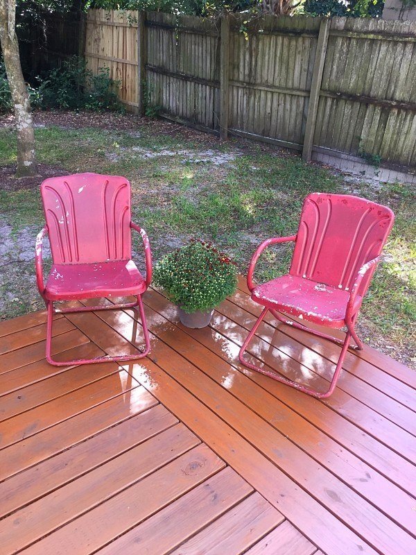 how to stain a deck the right way every time, How Long for Deck Stain to Dry Diane and Dean DIY