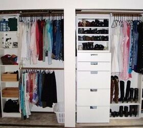 brilliant closet organization ideas, Ikea Closet Organizer Ideas Single Girl s DIY