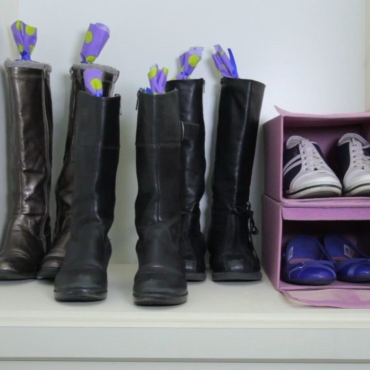 ideias brilhantes de organizao de armrios, Como organizar um arm rio de sapatos Shawna Bailey