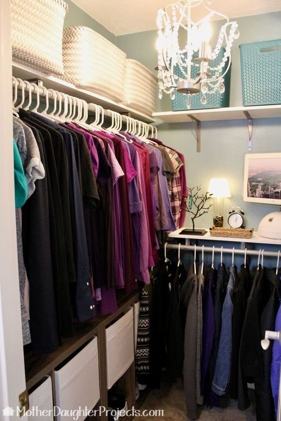 brilliant closet organization ideas, DIY Closet Organizer Ideas Mother Daughter Projects