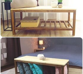 storing bed bench video