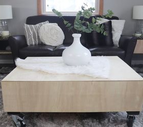 Modern Coffee Table From Pallet Wood Base