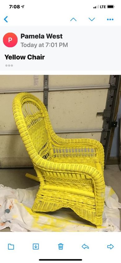 q wicker chair