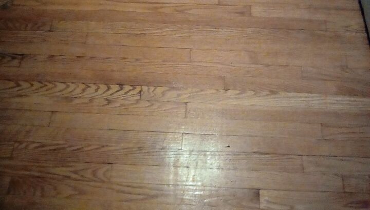 q how can i make hardwood floors shine more