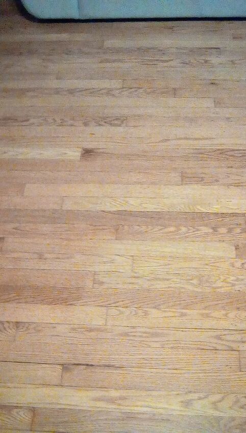 q how can i make hardwood floors shine more