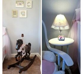 princess style nursery on a budget