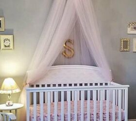 princess style nursery on a budget