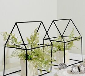 easy and inexpensive house shape terrariums using what