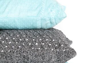 Cómo hacer hermosas almohadas con suéteres acogedores