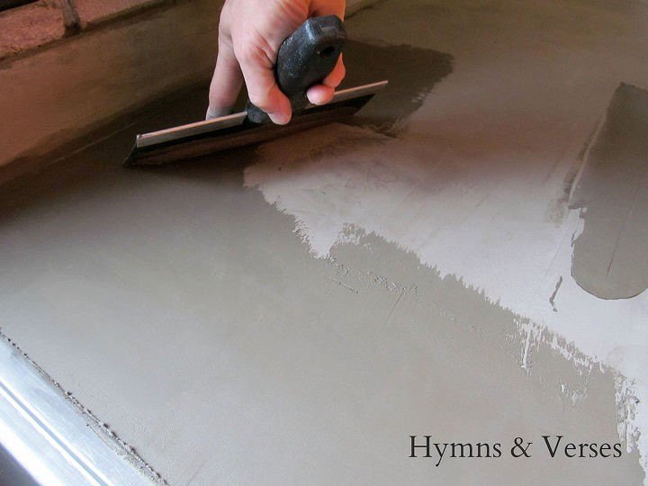 how to build gorgeous concrete countertops two ways, How to Make Concrete Countertops Doreen Cagno