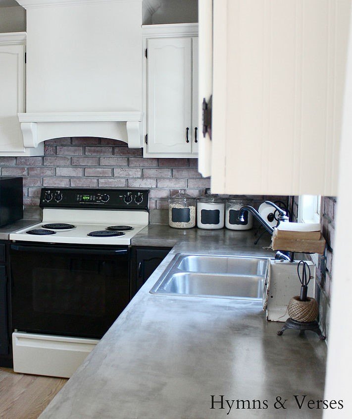 how to build gorgeous concrete countertops two ways, Concrete Kitchen Countertops Doreen Cagno