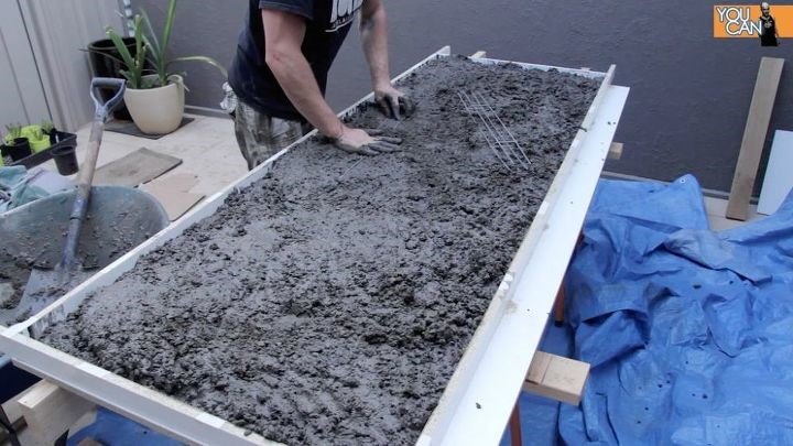 how to build gorgeous concrete countertops two ways, Concrete Countertop Forms Robin Lewis