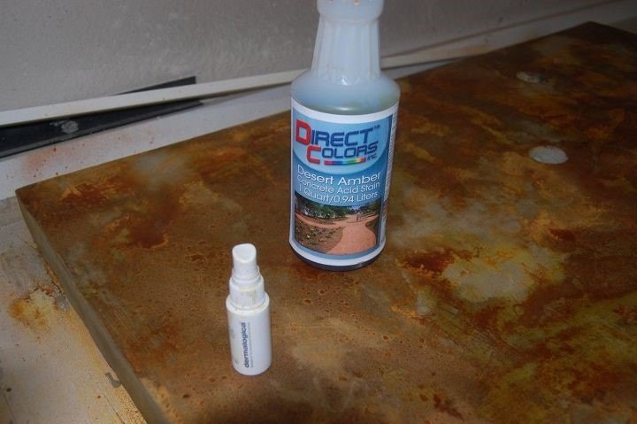 how to build gorgeous concrete countertops two ways, Coloring Concrete Countertops Flawless Chaos