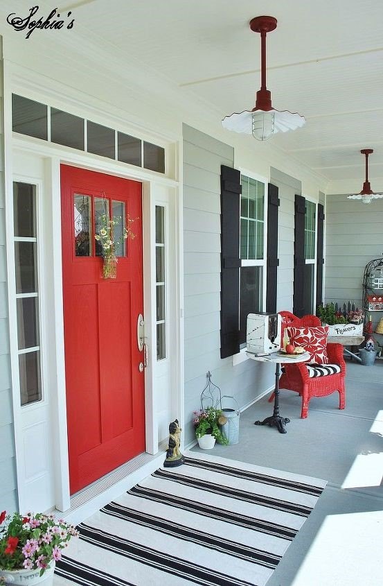 20 front porch ideas for any home or budget, Front Porch Decor Sophia s Live Beautifully