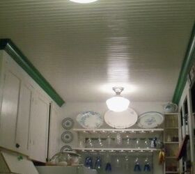 How Do I Paint An Unpainted Beadboard Wooden Ceiling Hometalk