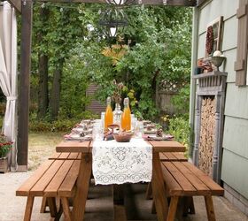 get ultimate shade with 16 best diy outdoor pergola ideas, Backyard Pergola Ideas Larissa Prodigal Pieces