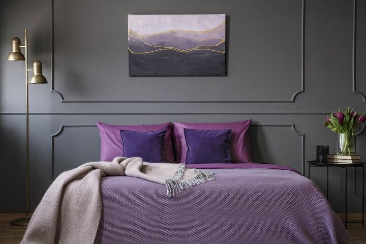 6 paredes de destaque elegantes para atrs da cama