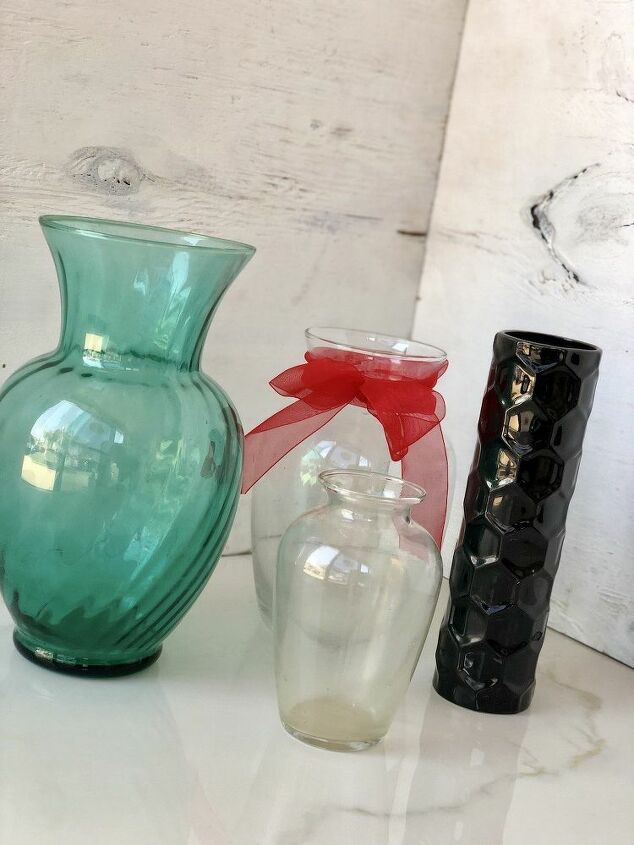 re furbished vases for valentines day bouquets