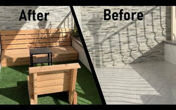 DIY Patio and Garden Bench and Chair