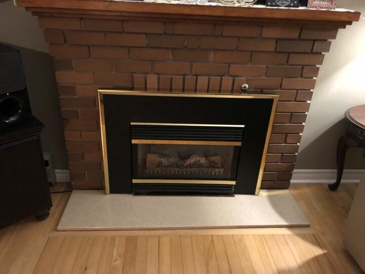 q how do i update an old fireplace