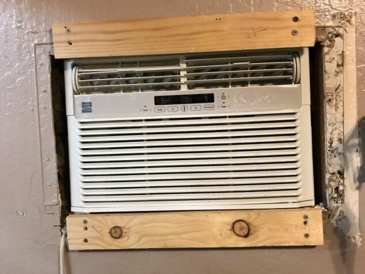 q how do i cover this air conditioner