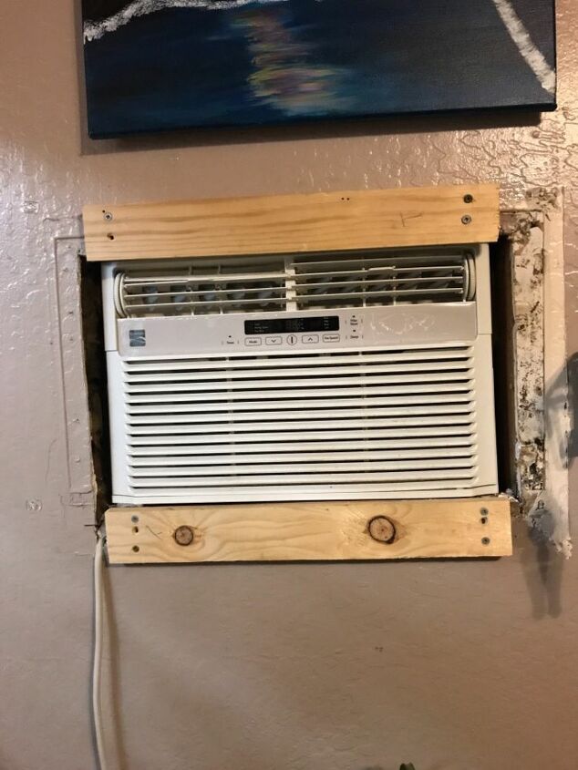 q how do i cover this air conditioner