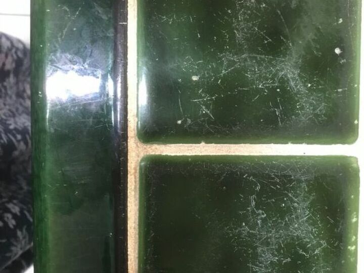 q how can bleach the grout from my old kitchen tile