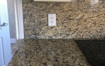 How do I cover outdated granite countertops & backsplash all granite?