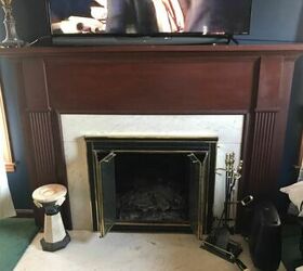 q how should i redo my fireplace