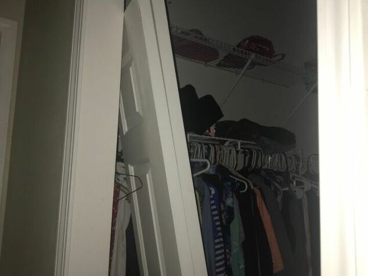 q what can i use to replace closet doors all of mine keep unhinding
