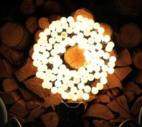 patio lighting ideas, Patio Lights Wreath Ideas Angie CountryChicCottage