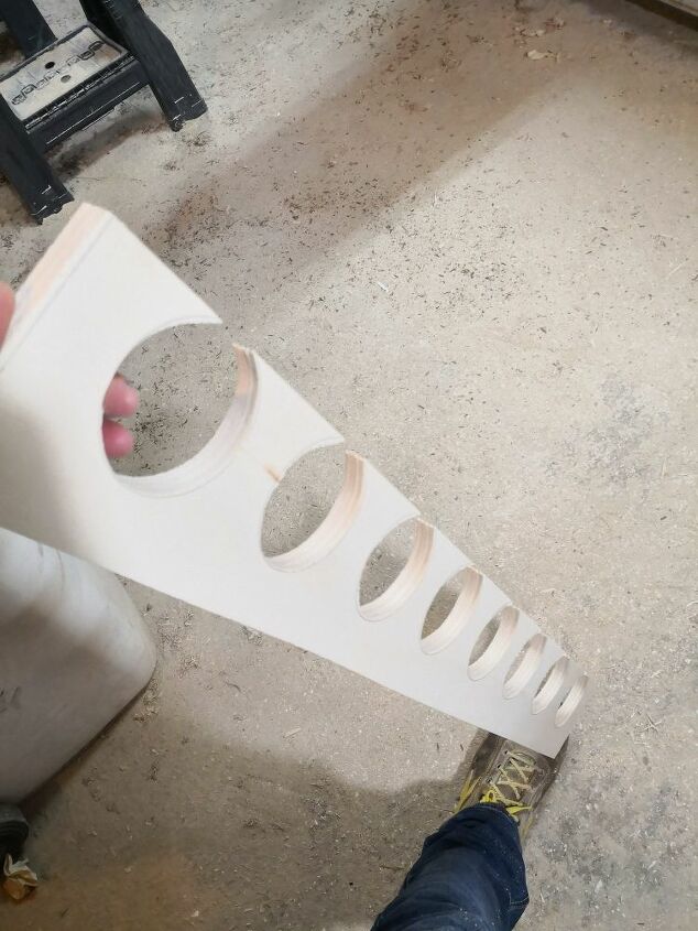 wine rack wall hanging