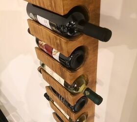 wine rack wall hanging