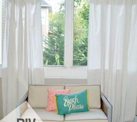 17 impresionantes ideas de tratamiento de la ventana de bricolaje, Ideas para cortinas Trina