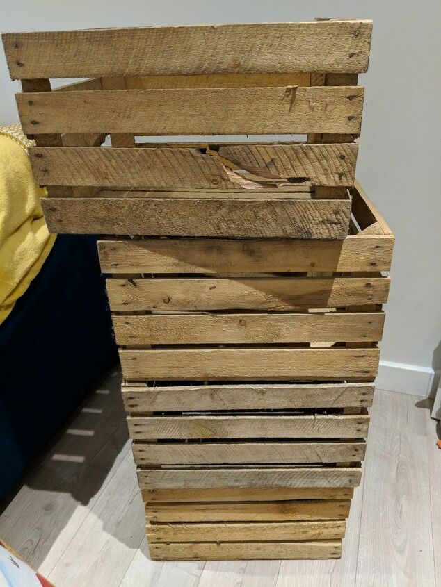 How To Make An Apple Crate Book Shelf Diy Hometalk