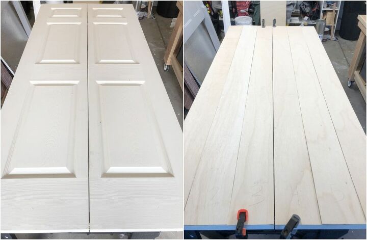 diy bifold barn door