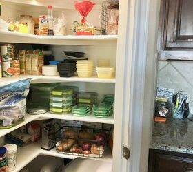 simple pantry makeover, BEFORE