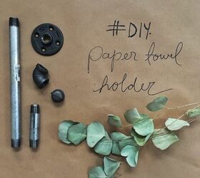 How to Make a Paper Towel Holder, DIY Paper Towel Holder